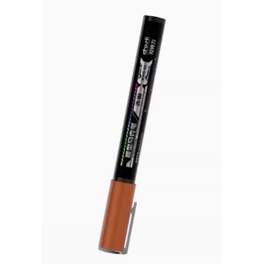 Imagem de ULTWAT Marcadores de tinta metálica para kits de modelos - várias cores vibrantes - secagem rápida, ponta de precisão, tinta à base de água não tóxica - Conjunto de ferramentas de retoque de hobby e