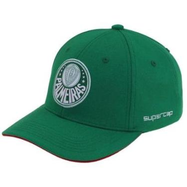Imagem de Boné Palmeiras Verde Branco Supercap-Feminino