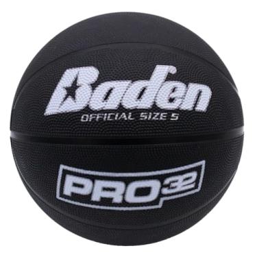 Imagem de Baden | Pro32 | Basquete de borracha durável interno/externo (preto, 69,8 cm)