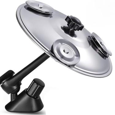 Imagem de Logotipo de ventilação de prato de carro, um presente adequado para músicos e entusiastas da música, decoração criativa de carro (Strike the cymbal)