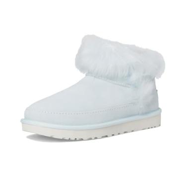 Imagem de UGG Bota feminina clássica ultra mini chalé moderna, Azul Reef, 42