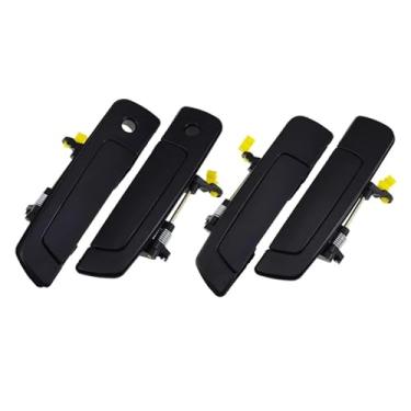 Imagem de Maçanetas externas dianteiras e traseiras esquerda e direita compatíveis com Mitsubishi Eclipse Galant/Mirage/Sebring/Dodge Stratus