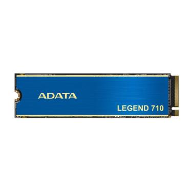 Imagem de SSD M.2 512GB Adata Legend 710, NVMe, 3D NAND, Leitura 2400 MB/s, Gravação 1600MB/s, ALEG-710-512GCS-Unissex