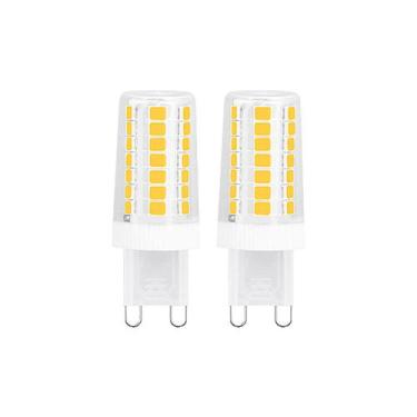 Imagem de Kit 2 Lâmpadas Led G9 3,5W 2700K Luz Quente 280lm Dimerizável 127V Par