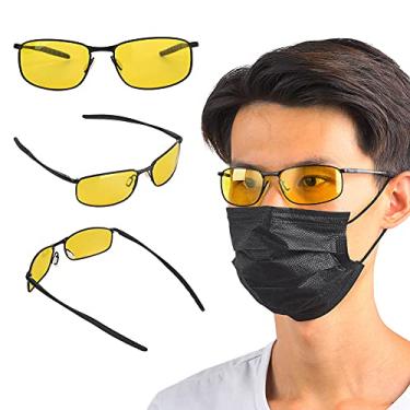 Imagem de KIMISS Óculos de Condução Antirreflexo para Esportes Ao Ar Livre para Homens e Mulheres - Óculos de Sol Polarizados Com Visão Noturna para Maior Segurança