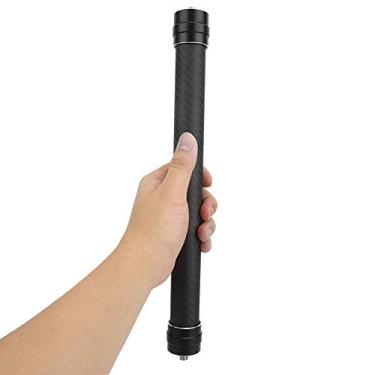 Imagem de aqxreight Haste de Extensão de Estabilizador Triaxial Leve de Fibra de Carbono Preta 35cm Alongar Stick para Ronin-S Sc S Handheld Ballhead Fornece Tiro de 35cm e Peso de Tiro e