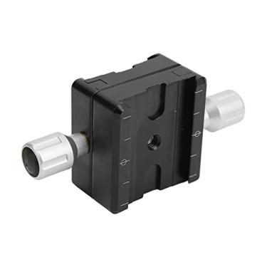 Imagem de aqxreight Adaptador de Montagem de Placa de Liberação Rápida Braçadeira de Cabeça de tripé Braçadeira Tipo Bidirecional para Câmeras é Com a Corrosão e Liga de Alumínio de Precisão e Montagem de