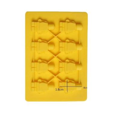 Imagem de Molde De Silicone Para Velas Em Forma De Robô Para Concreto, Gesso, Ch