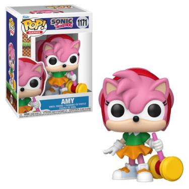 Imagem de Boneco Funko Pop! Sonic The Hedgehog - Amy Rose Com Chase