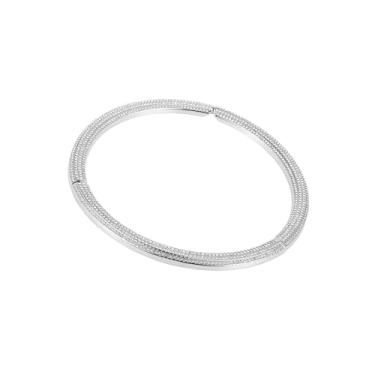 Imagem de Hihaha 3 peças de botões de volante de strass brilhantes para carro acabamento decalque para Mercedes Benz a B C E Class CLA CLS SLC GLA GLB Material durável