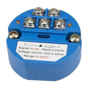Imagem de FTT01 4-20mA Saída PT100 Módulo Transmissor Temperatura Amplificador Temperatura Faixa de Templifier começa com 0 graus (0 a 120 graus)
