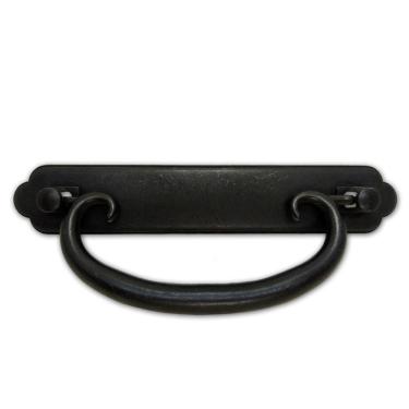 Imagem de Puxador Rustico Puxadores Metal Vintage Puxador Metal Preto