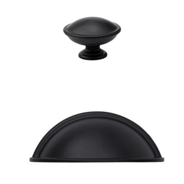 Imagem de Kit 5 Puxadores Concha Cozinha Pz1050 +7 Puxador Pz1072