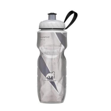 Imagem de Garrafa Isotérmica Polar Bottle Preta Pattern Caramanhola, 590ml