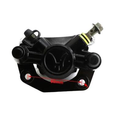 Imagem de Pinça De Freio De 60mm Com Furos De Montagem Para Peças De Motocicleta