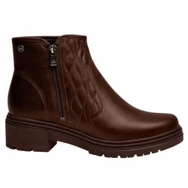 Imagem de Bota Dakota Coturno Curto Ankle Boot Almería Feminina D2731 Cor:CaféTa
