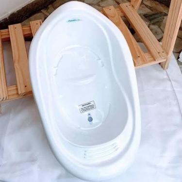 Imagem de Banheira de bebe 22L Resistente Infantil Menina Menino Design Anatômic