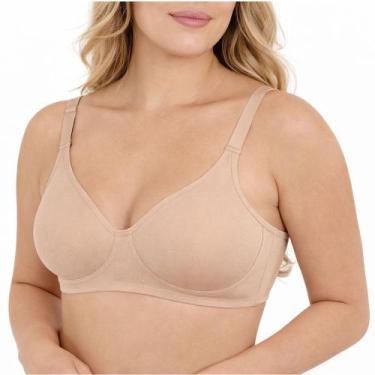 Imagem de Sutiã Sustentação Innova 2603 Algodão, Chocolate, 48