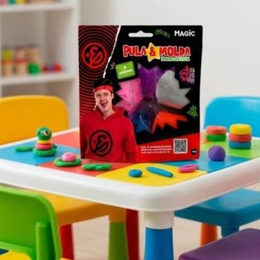 Imagem de Massa de E.V.A Magic Pula & Molda Enaldinho 7 Cores 70g