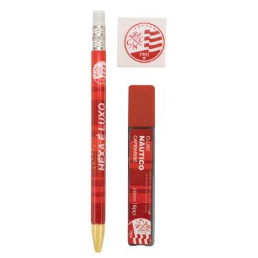 Imagem de Jogo Com Lapiseira 2.0mm Borracha E Grafites - Náutico-Unissex