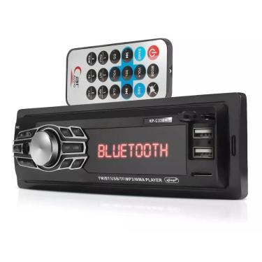 Imagem de Radio Automotivo Bluetooth Auto Rádio Som Carro Mp3 Fm Usb