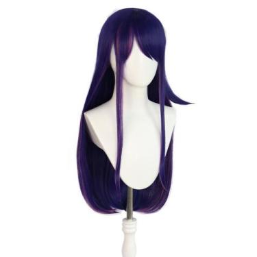 Imagem de Peruca de cosplay Oshis No Ko Aquamarines para cabelo sintético Anime 