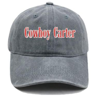Imagem de Boné de beisebol bordado Cowboy Carter Style unissex - Yiweisai