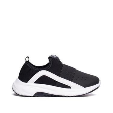 Imagem de Tênis Infantil Molekinho Malha Neoplex Slip-in Preto-Feminino