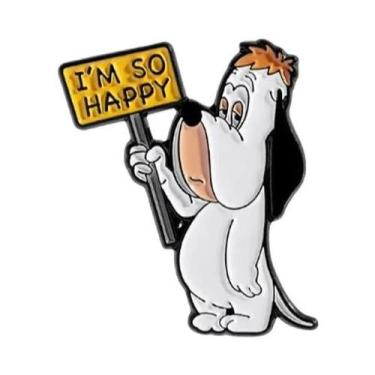 Imagem de Broche Enamelado Engraçado De Cachorro E Gato Para Mochila, Roupas, Jo