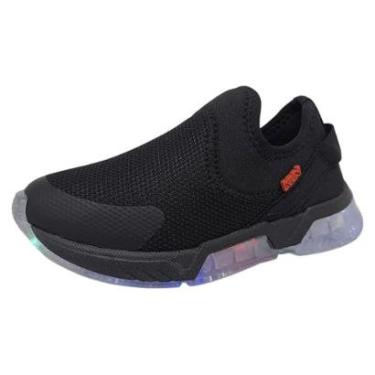 Imagem de Tênis Infantil Menino Luz de LED Conforto Estilo Light Klin-Masculino