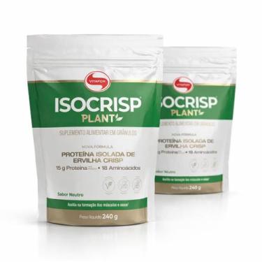 Imagem de KIT 2  Isocrisp Plant Neutro Vitafor 240g