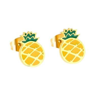 Imagem de Brincos De Coração Em Acrílico Para Meninas LUXUKISSKIDS Joias De Moda