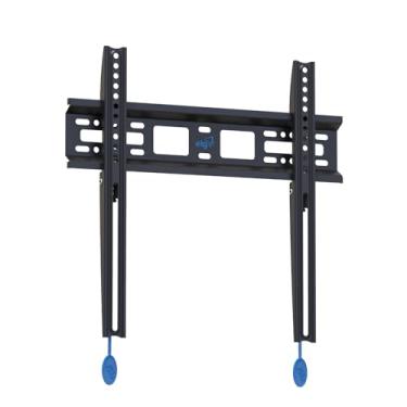 Imagem de ELG, N01V4, Suporte Fixo de Parede para TVs de 32" a 77", Compatível com TVs Curvas e Planas, Feito em Aço Carbono, Suporta Até 50kg, Preto