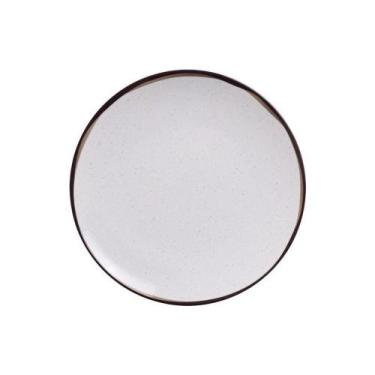 Imagem de Prato Sobremesa Tramontina Canyon 19cm Em Porcelana Decorada