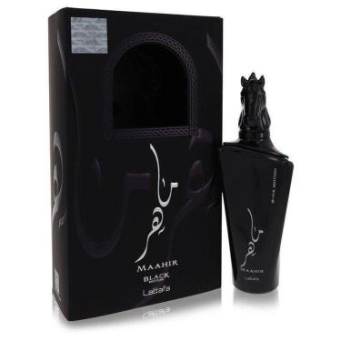 Imagem de Perfume Feminino Maahir Black Edition Lattafa 100 Ml Eau De Parfum