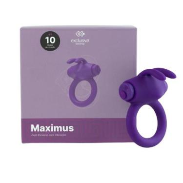 Imagem de Anel Peniano com Estimulador de Coelho e Vibros - Maximus - Exclusiva 
