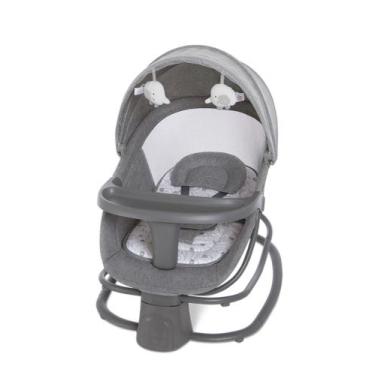Imagem de Cadeira Infantil Techno Deluxe Com Bandeja, Balanço Automático, Timer 