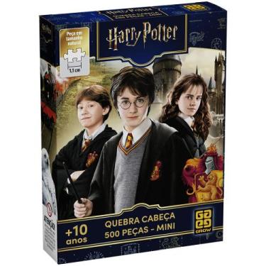 Imagem de Mini Quebra-Cabeça 500 peças Harry Potter - Grow
