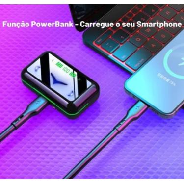 Imagem de Fone Estéreo TWS Bluetooth 5.0  HIFI 30mAH FON11109