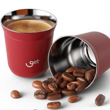 Imagem de Copo Térmico Get Espresso Hibisco 150ml