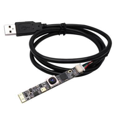 Imagem de Câmera ELP 16MP com foco automático USB com microfone IMX298 Sensor