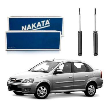 Imagem de Par Amortecedor Traseiro Corsa Novo Sedan 1.8 2003 A 2009 - Nakata