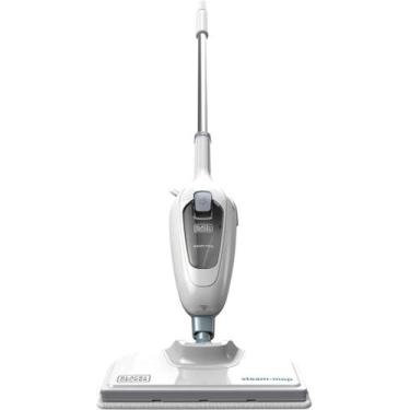 Imagem de Mop Vaporizador 7 Em 1 Para Pisos Steam Black Branco - Black & Decker,