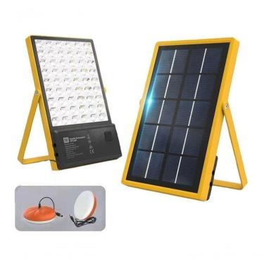Imagem de Kit Gerador Energia Solar Luminária 54 Leds 28w 2 Lâmpadas
