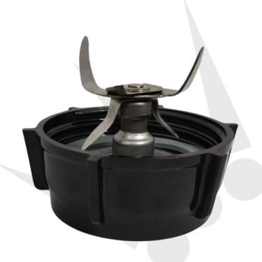 Imagem de Kit Base Lamina Compatível Liquidificador Oster 4 Pontas - Dasshaus