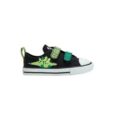 Imagem de Tênis Converse Chuck Taylor All Star 2V Dino - Infantil - Preto-Unissex