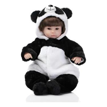 Imagem de Bebê Reborn Realista Panda 47cm Npk