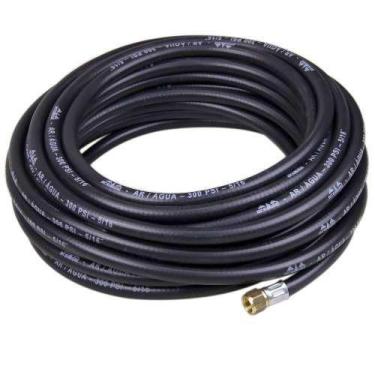 Imagem de Mangueira De Ar 10 Metros 5/16 Conector De 1/4 P/ Compressor - Arcom