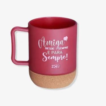 Imagem de Caneca Corky 350ml Amiga Desde Sempre - Zona Criativa