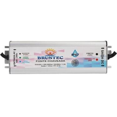 Imagem de Fonte 06a/12v chaveada 72w blindada brustec